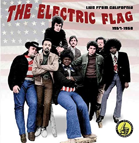 CD cover for The Electric Flag, featuring a group portrait of musicians.