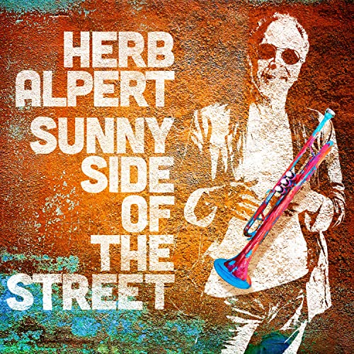 Herb Alpert CD cover with artist portrait playing a trumpet.