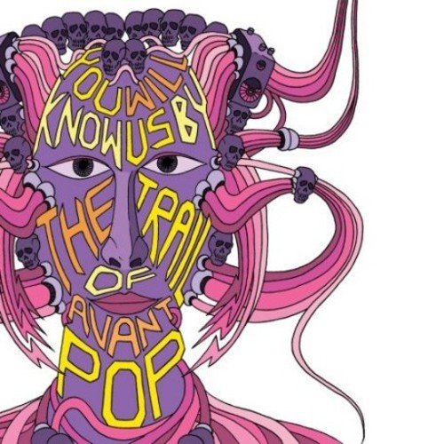 Purple illustrated face with skulls and pink tendrils, album artwork.