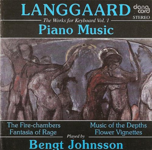 CD cover with abstract painting and blue text on black background.