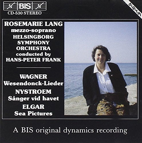 CD cover featuring mezzo-soprano Rosemarie Lang with ocean backdrop.