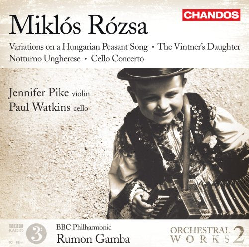 CD cover featuring a young boy in traditional Hungarian clothing.