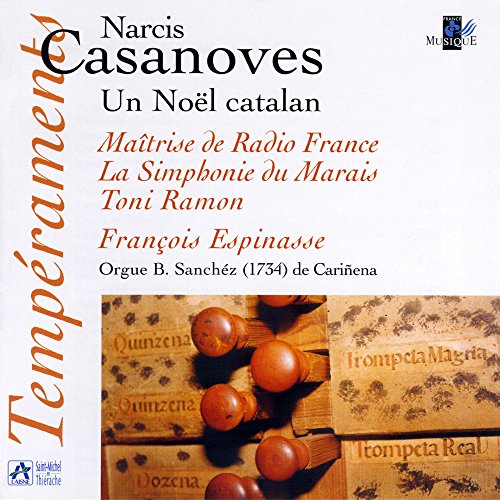 CD cover with text and a close-up photo of organ stop knobs.