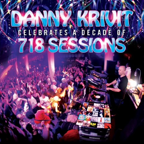 "Danny Krivit CD cover featuring a DJ and dancing crowd in a nightclub."