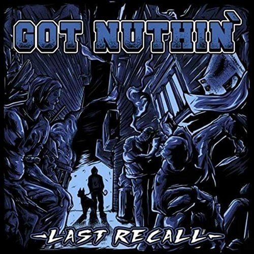 Vinyl album cover with dark illustration and text "Got Nuthin - Last Recall".