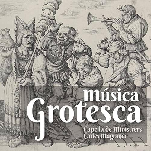 CD cover depicting Renaissance-era musicians in a detailed, monochrome illustration.