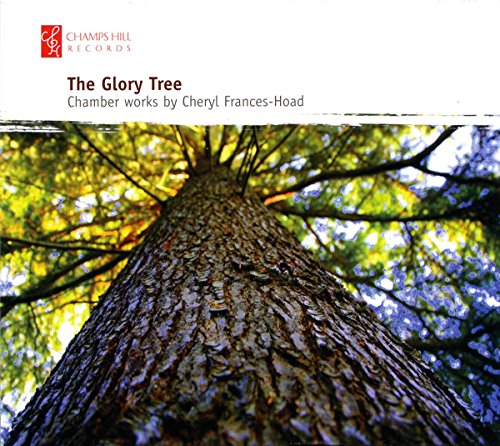 CD cover featuring a low-angle view of a large tree trunk and branches.