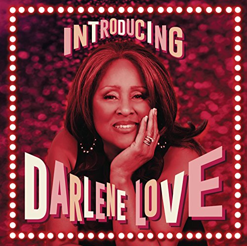 Album cover featuring Darlene Love with red background, marquee lights, and stylized text.