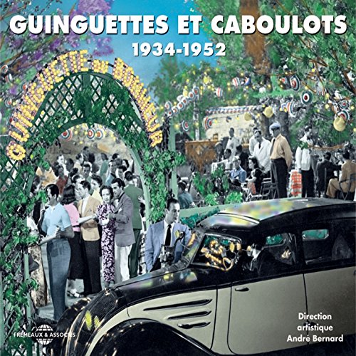 Vintage CD cover depicting a crowd gathered near a car and greenery.