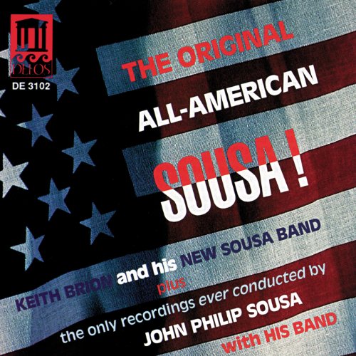 "CD cover with American flag design, red, white, and blue text and logo."
