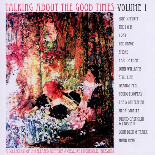 CD cover: painting of figures in a vibrant, colorful garden scene.