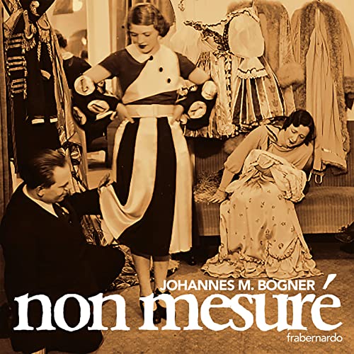 Sepia-toned CD cover featuring a vintage fashion fitting scene.