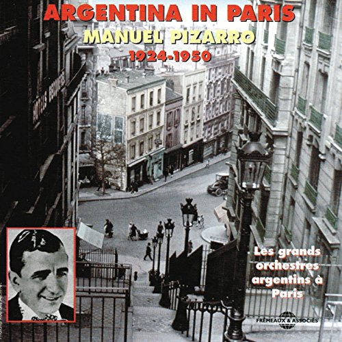CD cover for "Argentina in Paris 1924-1950" featuring a Paris street scene.