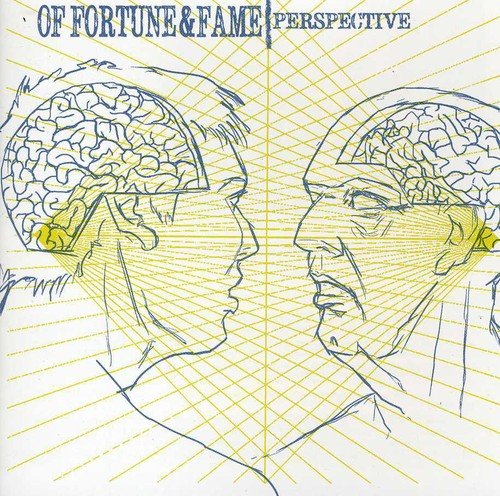 CD cover: split face illustration with brain imagery and radiating lines.