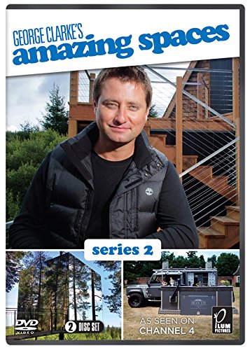DVD cover for "George Clarke's Amazing Spaces" series 2, featuring George Clarke.