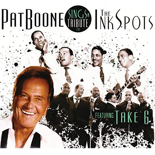 Pat Boone and The Ink Spots album cover with portraits of singers.