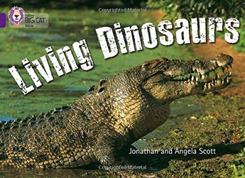 Living Dinosaurs: This fascinating non-chronological report reveals to the reader the success story of crocodiles and lizards. (Collins Big Cat): Band 08/Purple