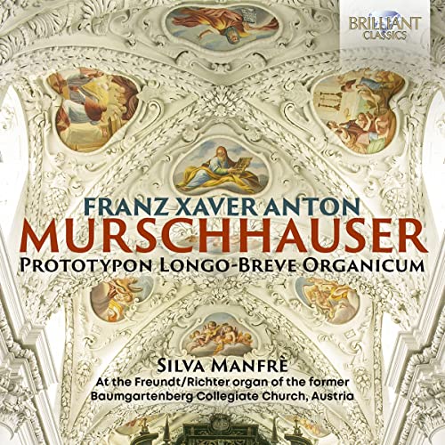 CD cover featuring ornate ceiling frescoes and composer/performer names.