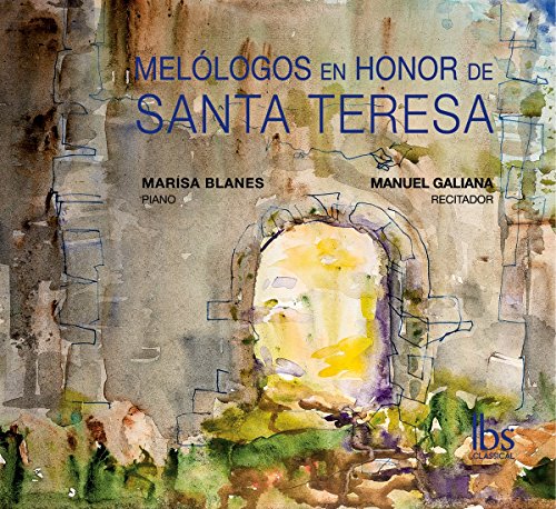 CD cover: watercolor painting of an arched doorway, text in Spanish.