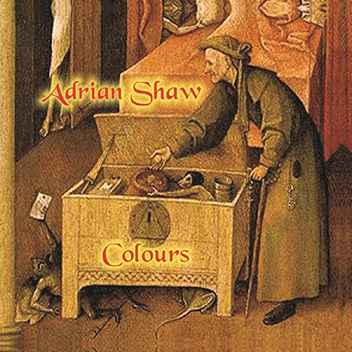 CD cover for Adrian Shaw’s “Colours” featuring a medieval painting.