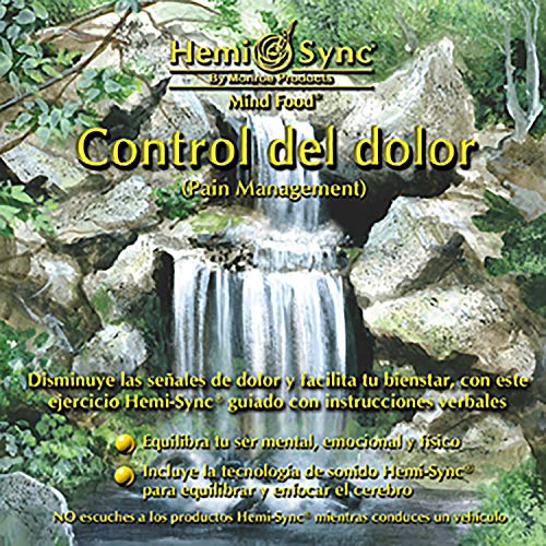 CD cover featuring a waterfall in a forest with SpanishB Spanish text.