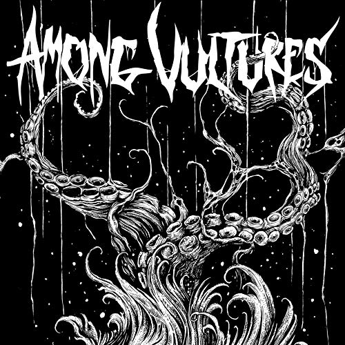 Black and white album cover with tangled, tentacled tree illustration.