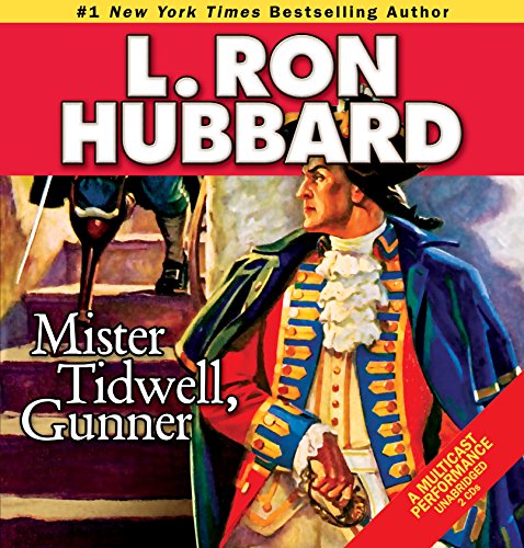 CD cover featuring L. Ron Hubbard and a man in a naval uniform.
