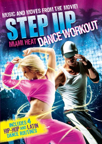 A man and woman dance against a blue spotlight background on a DVD cover.