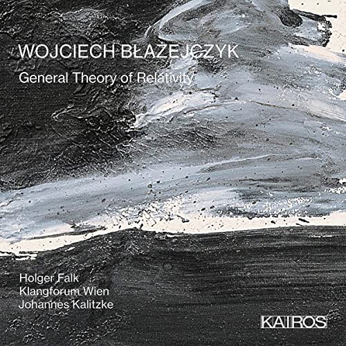 CD cover for "General Theory of Relativity" by Wojciech Blazejczyk, abstract art.