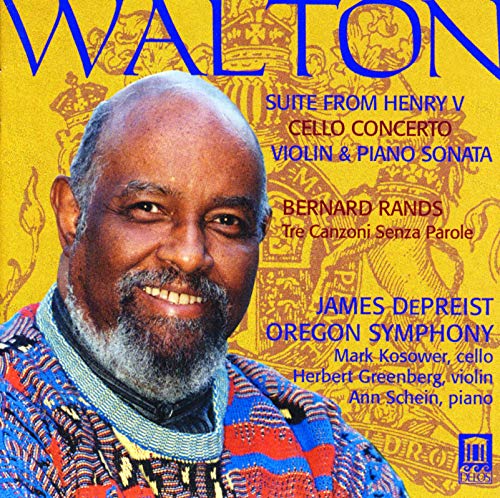 CD cover featuring a smiling man against a yellow, ornate background.