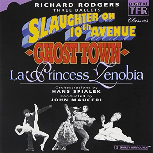 CD cover for Richard Rodgers’ “Three Ballets” with ballet imagery.
