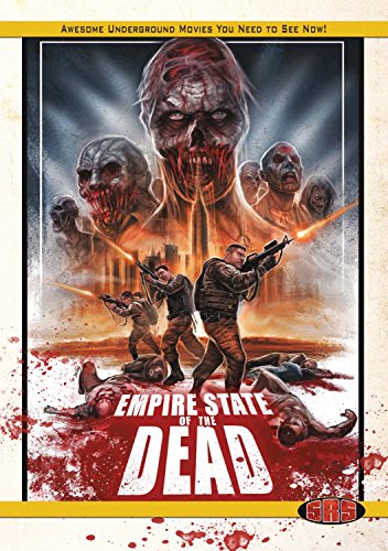 DVD cover for "Empire State Of The Dead" featuring zombies and soldiers.