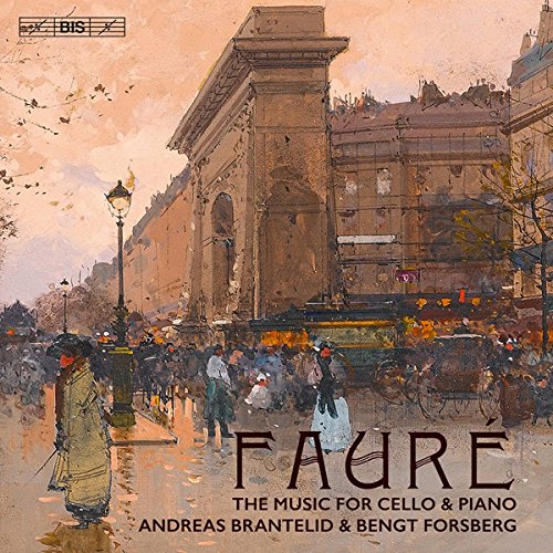 CD cover: Painting of a Parisian street scene with "Faure" text.