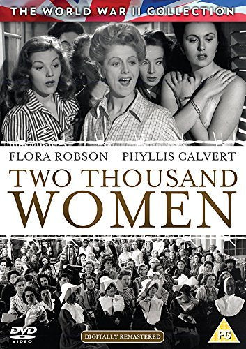 DVD cover for "Two Thousand Women" with black-and-white images of women.
