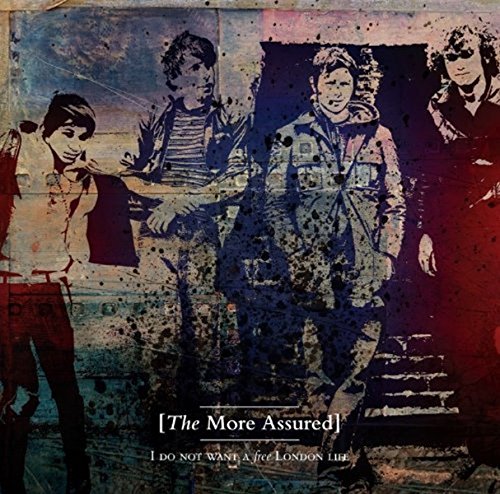 CD cover featuring four young people with a distressed, textured background.