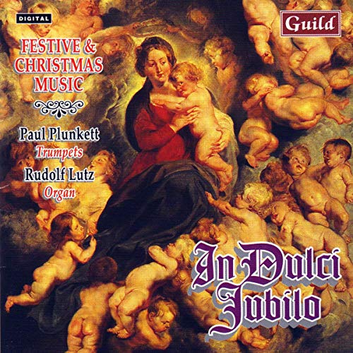 CD cover: Renaissance painting of Mary and baby Jesus with angels.