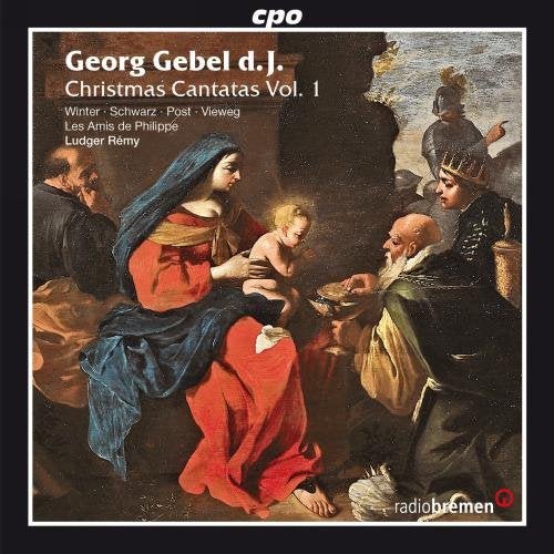 "CD cover featuring a Renaissance painting of the Adoration of the Magi."