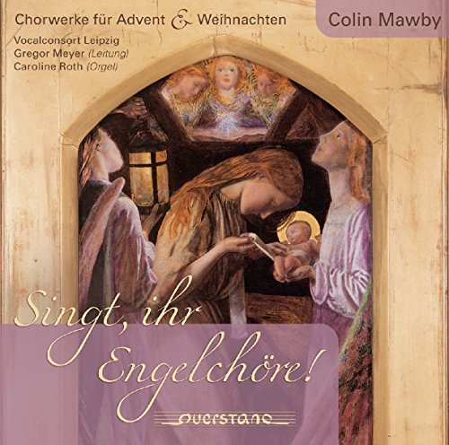 A CD cover featuring a painting of the Nativity scene in an archway.