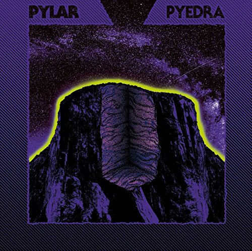 Vinyl album cover: mountain silhouette against a starry, purple sky.