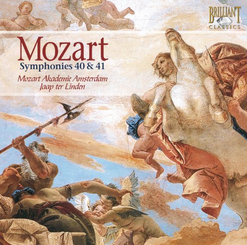 A classical CD cover featuring a Renaissance-style painting with cherubs and figures in the clouds.