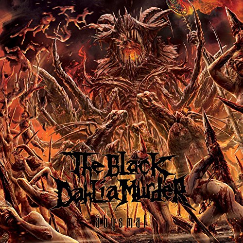Album cover art featuring a grotesque, hellish scene with twisted figures and text "The Black Dahlia Murder".