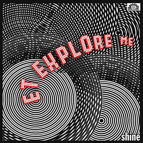 CD cover with swirling black and white lines and red text.
