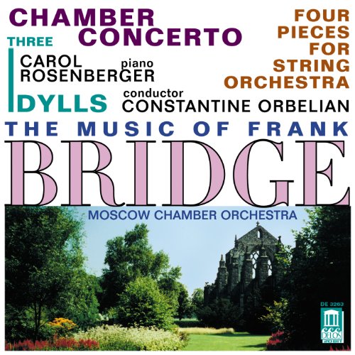 CD cover for "Moscow Chamber Orchestra / Con - BRIDGE" with landscape imagery.