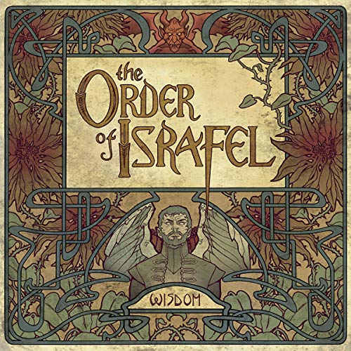 CD cover for "Order Of Israfelthe - Wisdom" with ornate art nouveau design.
