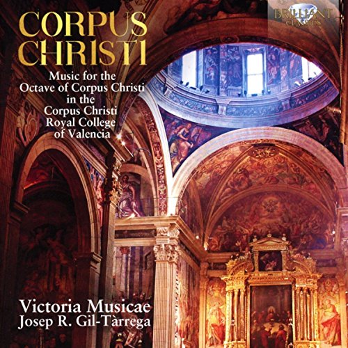 "CD cover featuring ornate church interior with arches, columns, and religious artwork."