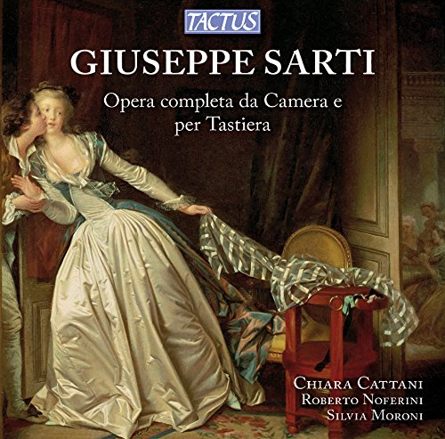 "CD cover featuring a classical painting of a woman in a white dress."