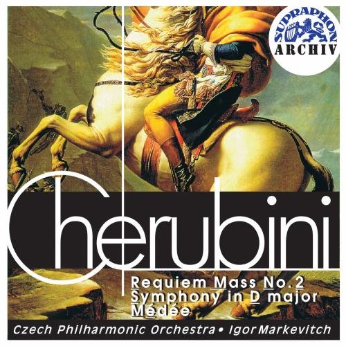 "CD cover featuring a classical painting of a man on horseback, with text overlay."
