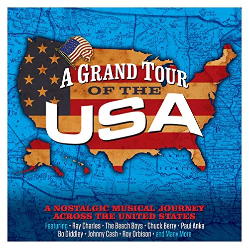 3CD box set cover featuring a map of the USA with a flag.