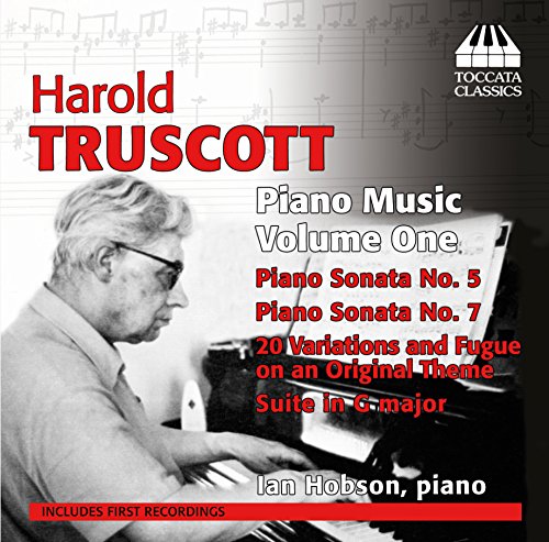 CD cover with a man playing piano and red and white text overlay.