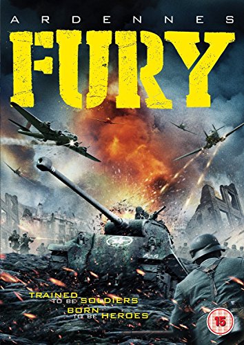 World War II battle scene with tanks, planes, and soldiers on DVD cover.